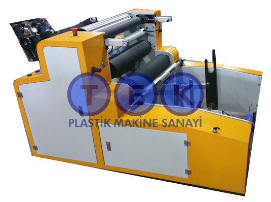 Yarı Otomatik Streç ve Alüminyum Aktarma Makinesi